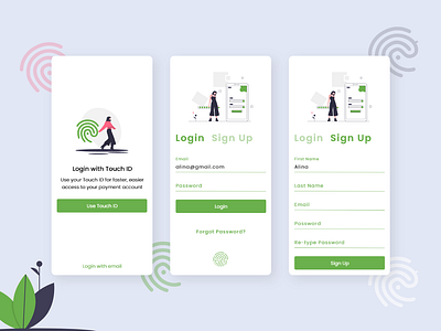 Login screen UI adobexd create account design designer portfolio login design login form login page login screen sign up screen signup ui uidesign uiux user interface design