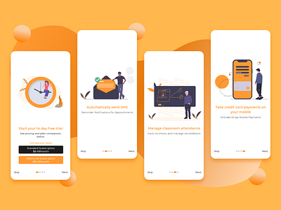 Onboarding screen Design 2020 adobe xd app design design designer portfolio illustration onboarding onboarding screens onboarding ui ui ui design user interface