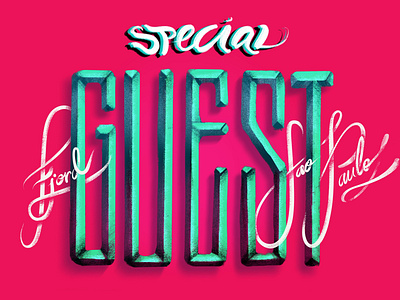 Special Guest – Fjord São Paulo lettering procreate typography