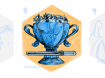 Challenge challenge icon illustration trophy