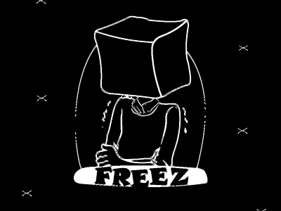 Freez animation design flat icon illustration illustrator typography vector web website