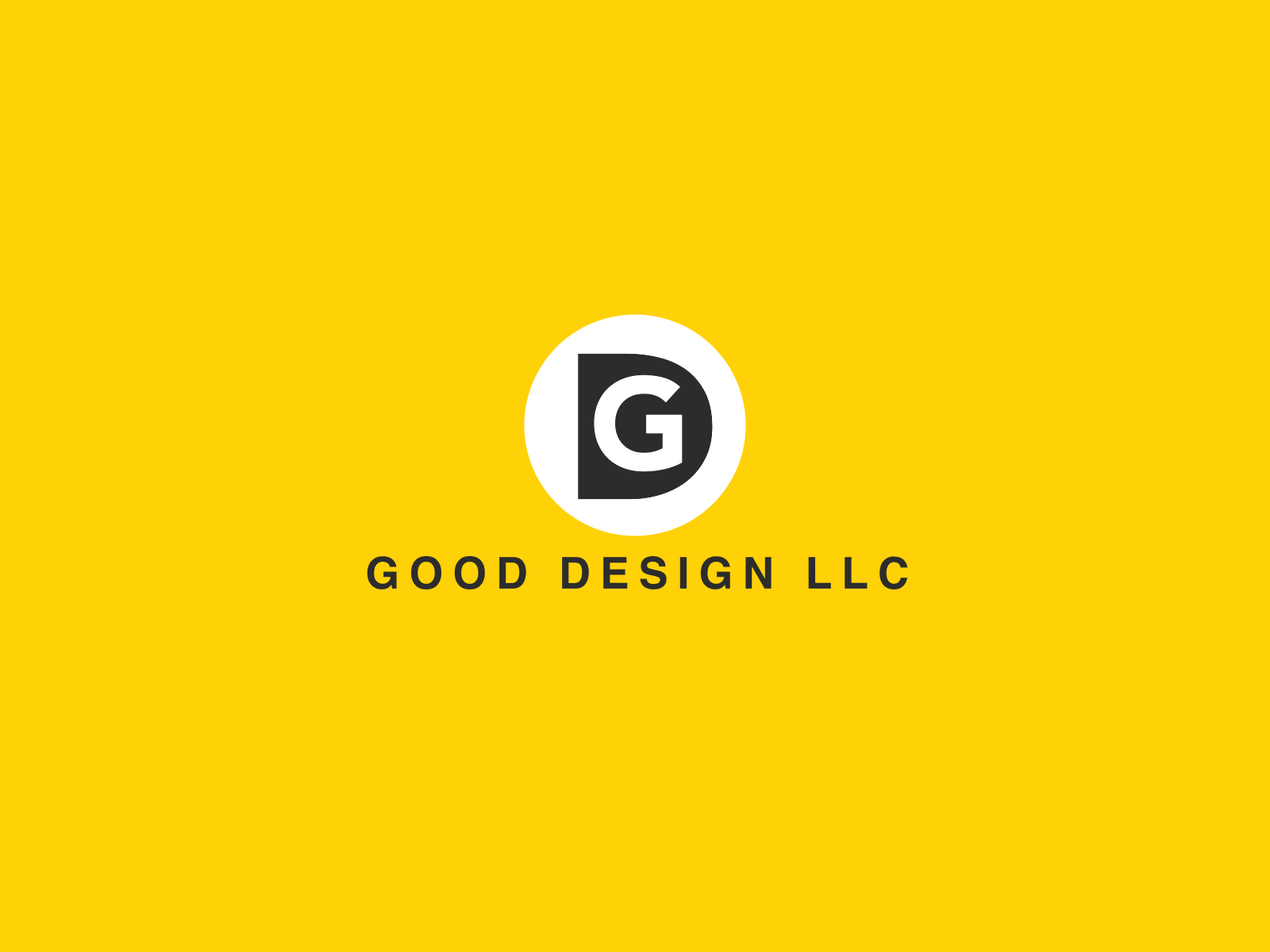 Good Design Logo Motion - Drop and Spin after effects art direction consulting creative direction good design llc graphic design logo motion graphic motion graphics