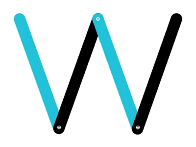 “W” unfolds in my 36 days of type custom type graphic design kinetic type lettering logo motion social media fun