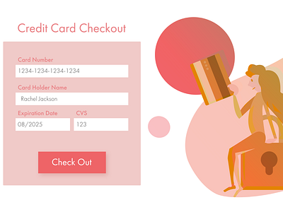 Daily ui 100 day2 credit card checkout daily 100 daily challange