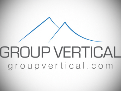 Group Vertical Logo group vertical illustrator logo minimal mountains sans serif simple