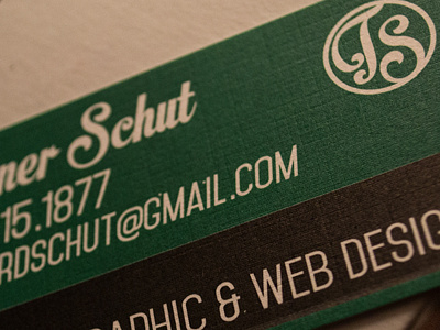 Two-Color Business Card