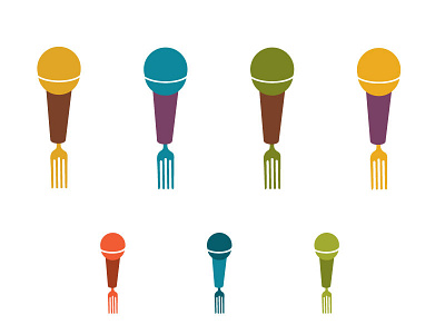 Podcast Logomarks gr icon illustrator logo michigan podcast retro talkshow vector