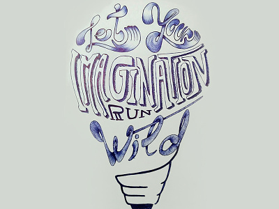 Imagination Sketch bulb hand drawn idea imagination pen sketch wild