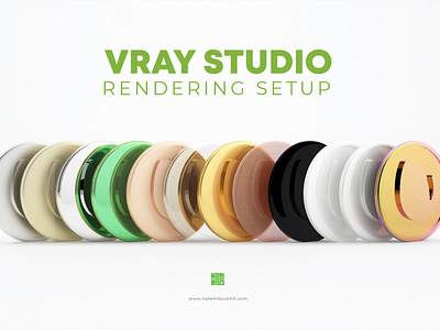 Vray Studio Rendering Setup by Boukhit Hatem on Dribbble