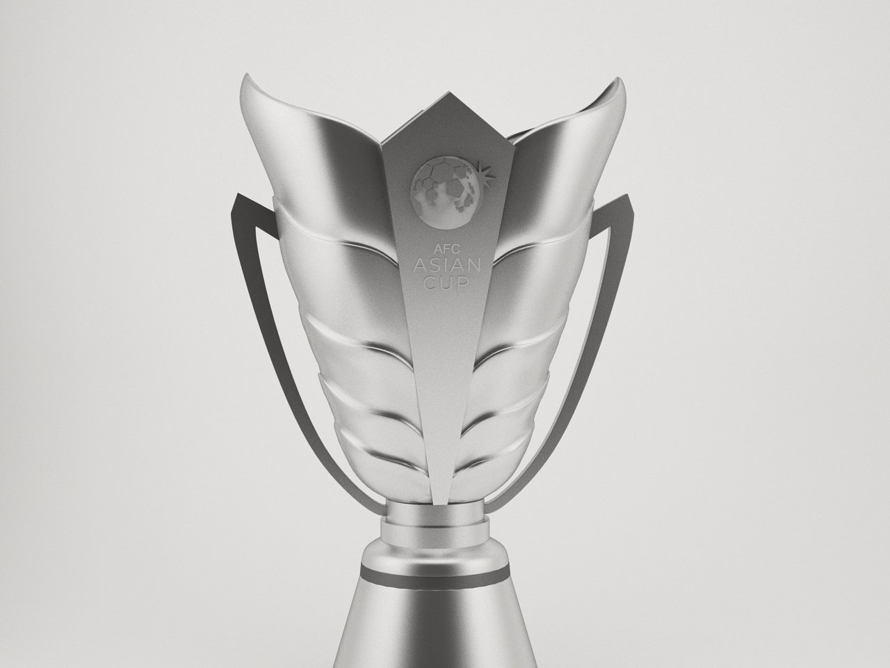 AFC Asian Cup Trophy 3D Model by Boukhit Hatem on Dribbble