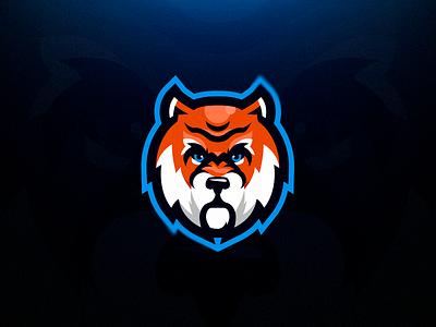 "Sightey" // Custom Tiger Mascot Logo brand esports mascot logo tiger