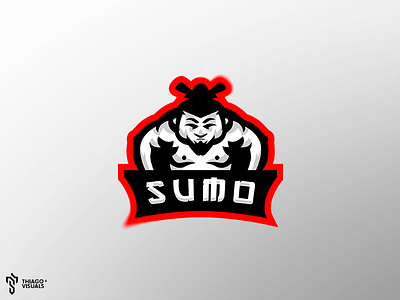 "Sumo" // Custom Mascot Logo