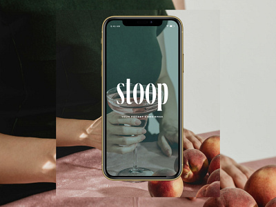 The Stoop App app app design artdirection branding