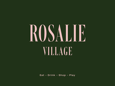 Rosalie Village Branding