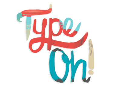Typeoh hand type typography