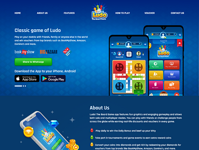 Ludo 1 design game website