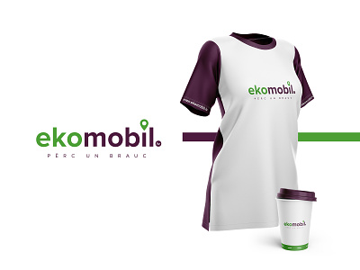 ekomobil brand brand identity branding car sales cars ekomobil logo logodesign logotype