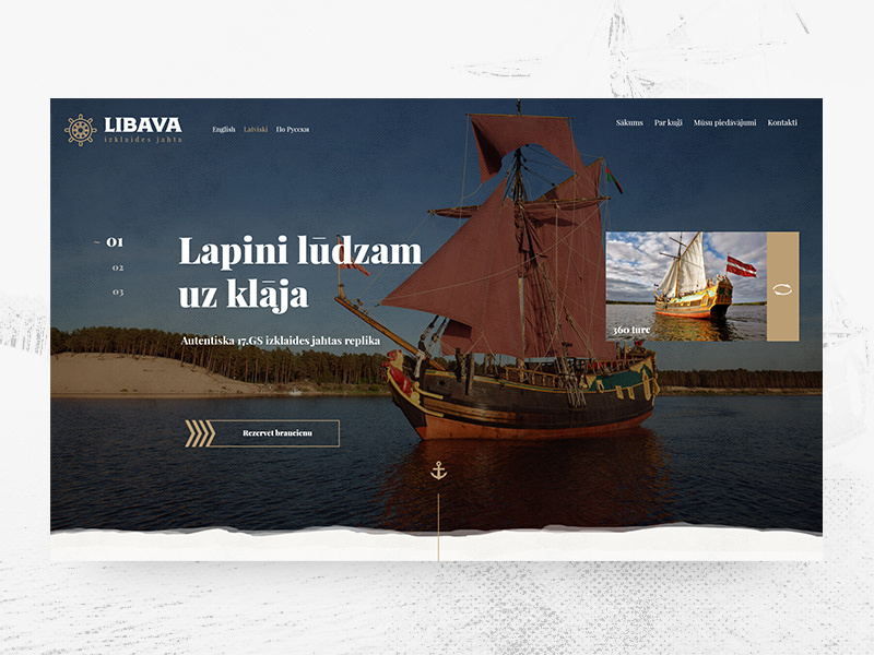 LIBAVA by Kristaps Reinfelds on Dribbble