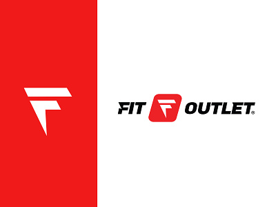 Fit Outlet fit fit outlet logo logodesign logotype outlet outlet logo sport logo sports logo