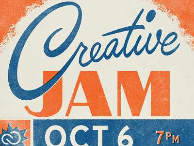 Creative Jam Detroit detroit lettering script texture type typography