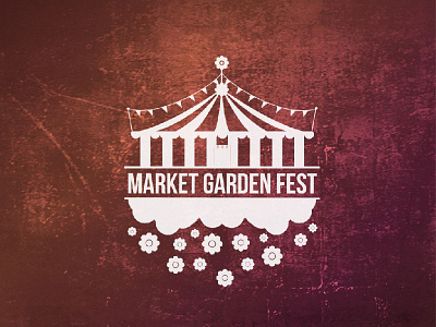 Market Garden Fest Event Logo event logo design