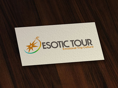 Esotic Tour Logo logo design tourism travel