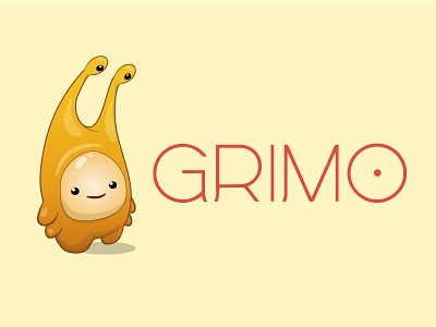 Grimo Mascot design illustration mall mascot shopping