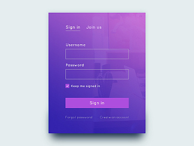 Sign In Form 01 app concept app design design login page sign in ux uxui