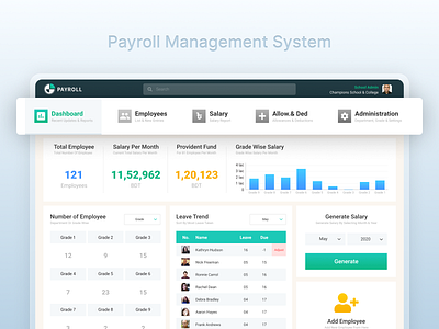 Payroll Management System - UI/UX