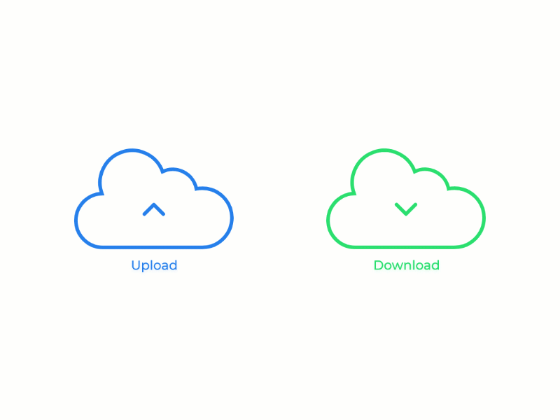 Upload / Download Interaction adobe xd download interaction micro interaction progress ui uiux upload uploader user experience user interface