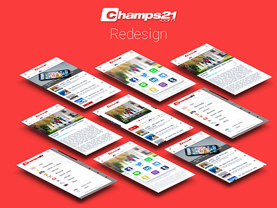 Champs21 UI Redesign adobe xd android champs champs21 education edutech information interaction ios micro interaction portal redesign ui uiux user experience user interface