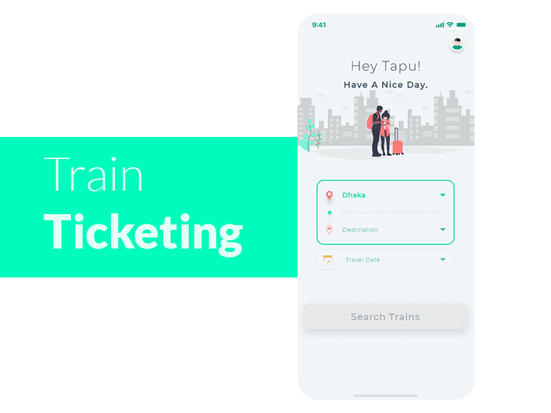 Train Ticketing/Booking Interaction