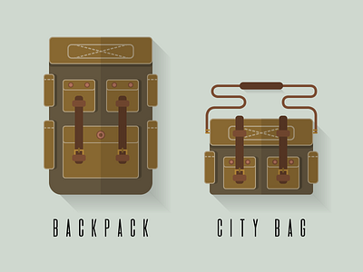 backpack & city bag