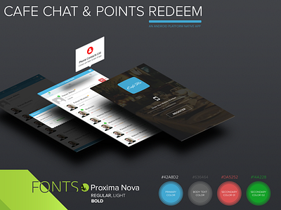 Cafe Chat & Points Mobile App