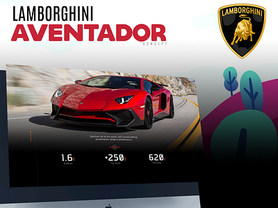 Aventador - Homepage Concept