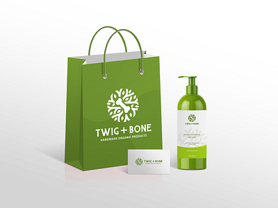 Twig + Bone Brand Identity brand and identity brand identity design logo logo design