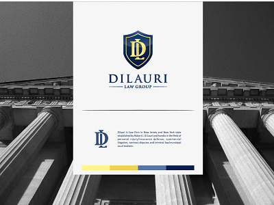 Dilauri Law Group brand identity design law law firm law firm logo law logo lawyer lawyer logo lawyers logo logo design