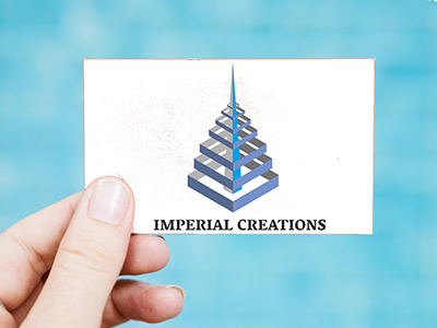 Imperial Creations Logo architecture art branding buildings company design graphic illustration infrastructure logo ui vector