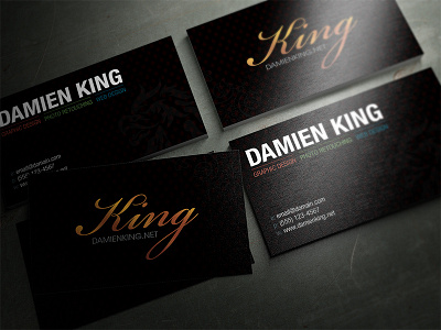 Personal Business Cards branding business card identity marketing print promotional stationary