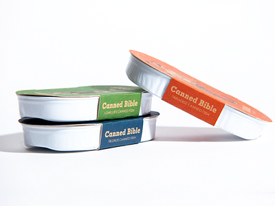 Canned Bible - Fish Packaging bible brand can canned design fish graphicdesgin inspiration kolcsarzsolt packaging packagingdesign product productdesign