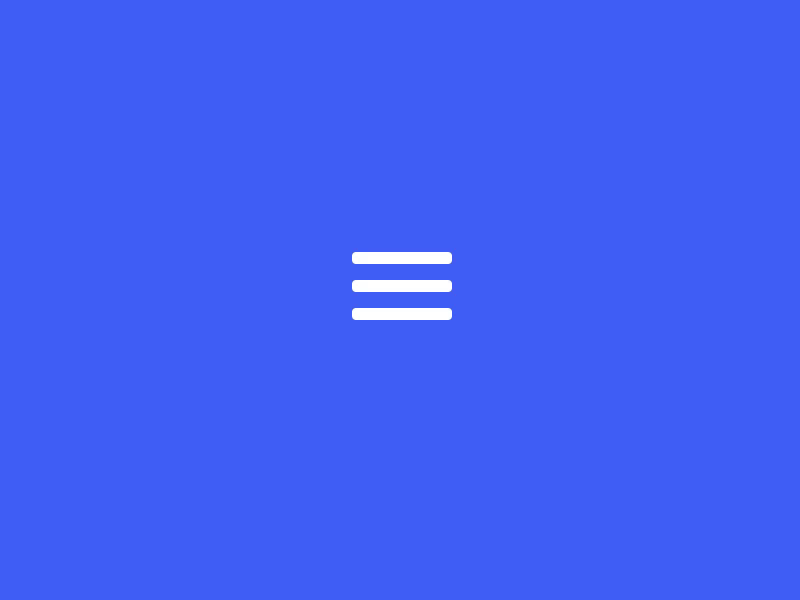 GSAP - Hamburger Icon Animation animation animation 2d css design flat gsap icon javascript ui ux web