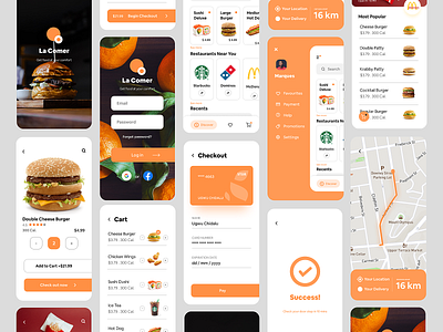 Food Delivery App by Chidalu Ugwu on Dribbble