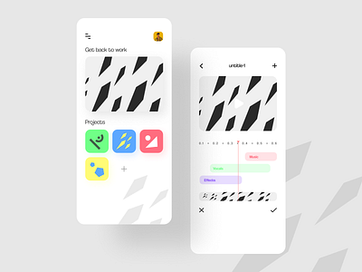 Video Editor App app design figma figmadesign flat icon illustration minimal shapes ui ui design ux uxdesign web design