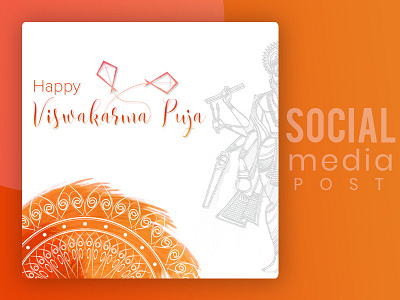 Viswakarma Puja Social Post