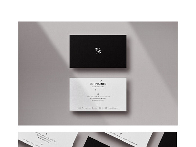 Minimal Business Card - Vol.1 brand branding business card card graphic design identity logo minimal package simple template