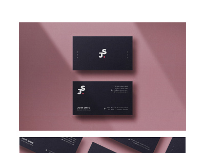 Minimal Business Card - Vol.2 brand branding business card card graphic design identity logo minimal package simple template