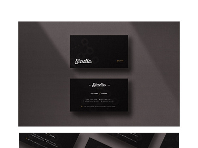 Minimal Business Card - Vol.5 brand branding business card card graphic design identity logo minimal package simple template