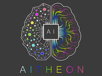 Crypto Project Contest Submission art award winning brain contest crypto crypto currency design gradient illustrate illustration network technology logo