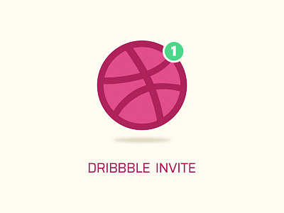 Dribble Invite design dribbble dribbbleinvite freelance designer freelancer graphic design