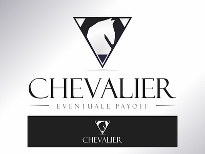 Chevalier branding coreldraw design diamond flat horse icon illustration illustrator cc jewelery logo logo design vector